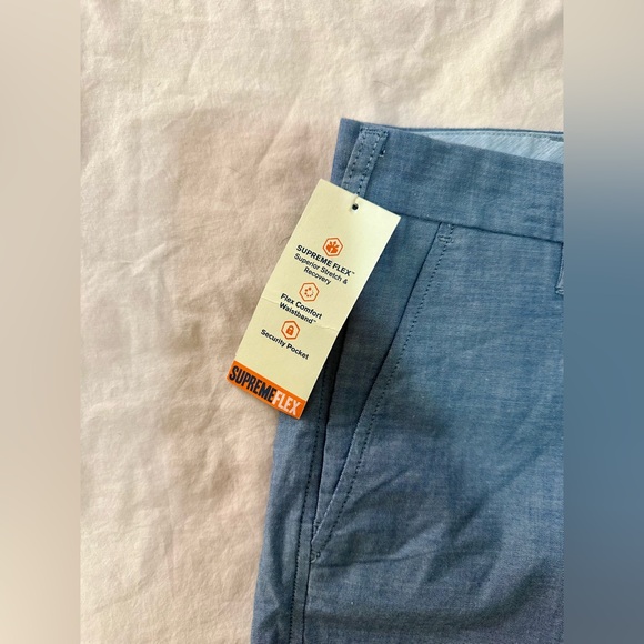NWT Dockers Men’s Light Blue Chino Shorts 30”W - Picture 3 of 6